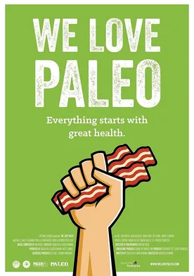 Poster We Love Paleo