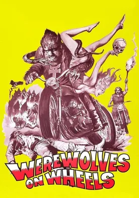 Poster Werewolves on Wheels