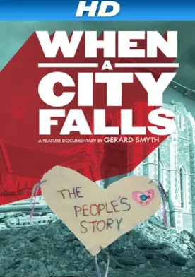 Poster When a City Falls