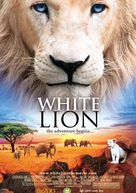 Poster White Lion