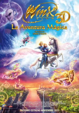 Poster Winx Club 3D: La aventura mágica