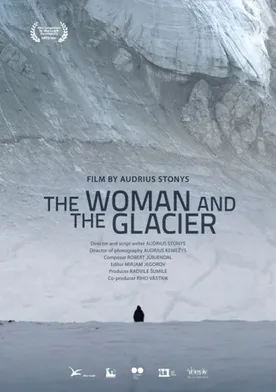 Poster Woman and the Glacier