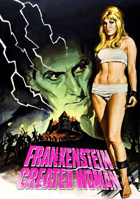 Poster Y Frankenstein creó a la mujer