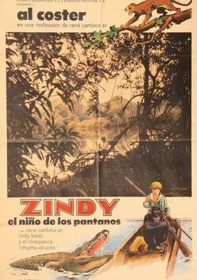 Poster Zindy, el fugitivo de los pantanos