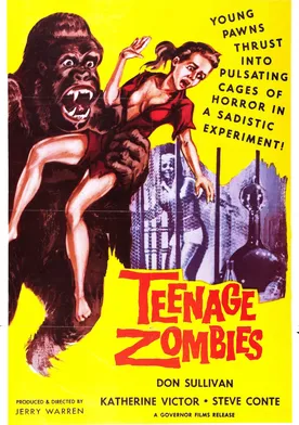 Poster Zombies del terror