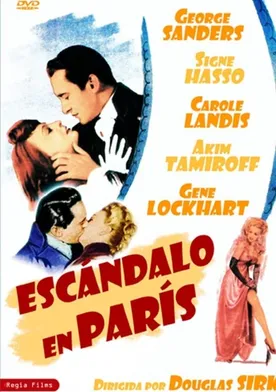 Poster A Scandal in Paris