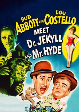 Poster Abbott y Costello contra el hombre y el monstruo