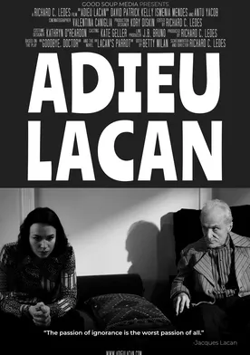 Poster Adieu, Lacan