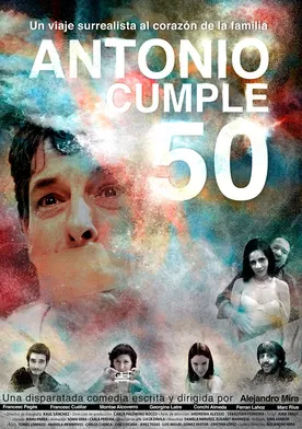 Poster Antonio cumple 50