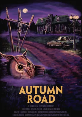 Poster Autumn Road