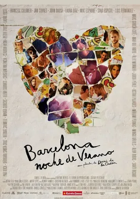 Poster Barcelona nit d'estiu