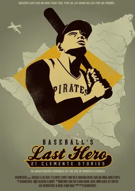 Poster Baseball's Last Hero: 21 Clemente Stories