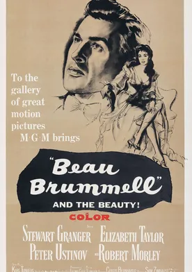 Poster Beau Brummell y la bella!