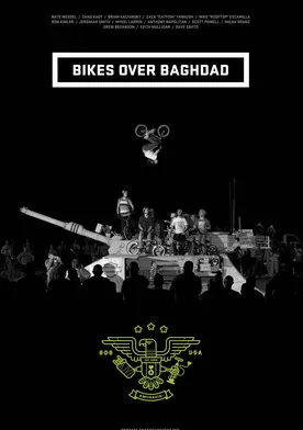 Poster Bikes Over Baghdad