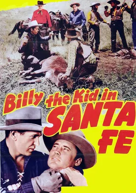 Poster Billy the Kid in Santa Fe