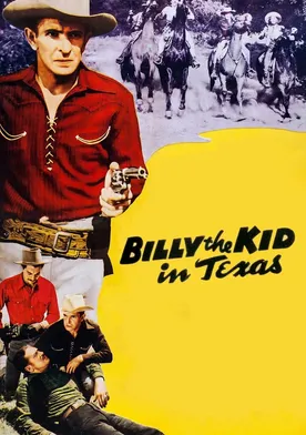 Poster Billy the Kid in Texas