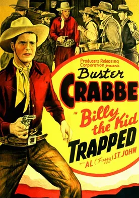 Poster Billy the Kid Trapped