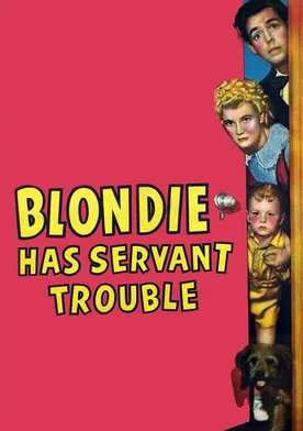 Poster Blondie Has Servant Trouble