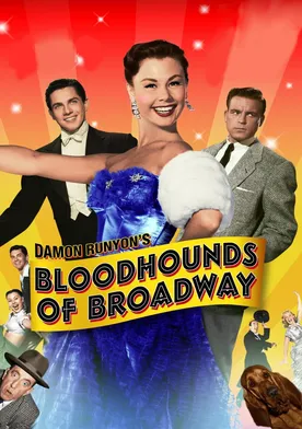 Poster Bloodhounds of Broadway