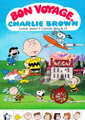 Poster Buen viaje, Charlie Brown, y no regreses!