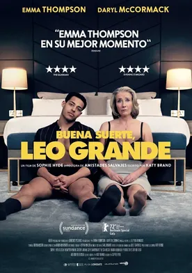 Poster Buena suerte, Leo Grande