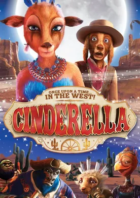 Poster Cendrillon au Far West