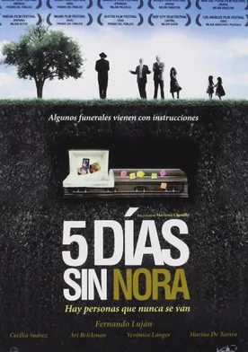 Poster Cinco días sin Nora