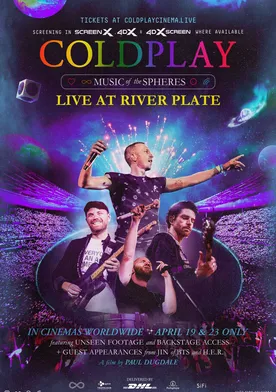 Poster Coldplay: Music of the Spheres - Live at River Plate