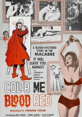 Poster Color Me Blood Red