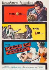 Poster Crime of Passion