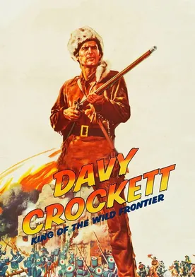 Poster Davy Crockett - Rey de la frontera