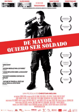 Poster De mayor quiero ser soldado