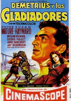 Poster Demetrio y los gladiadores