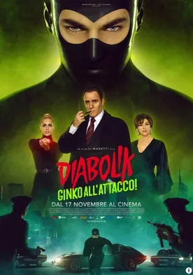 Poster Diabolik - Ginko all'attacco!