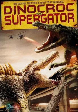 Poster Dinocroc vs. Supergator