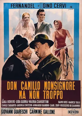 Poster Don Camilo monseñor pero no tanto