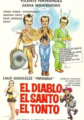 Poster El diablo, el santo y el tonto