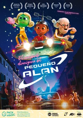 Poster El incidente alienígena del pequeño Alan