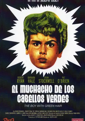 Poster El niño del cabello verde