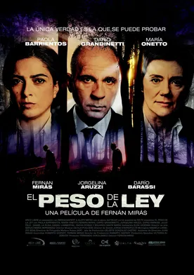 Poster El peso de la ley