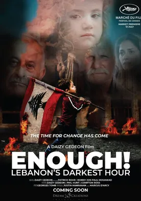 Poster ENOUGH! Lebanon's Darkest Hour