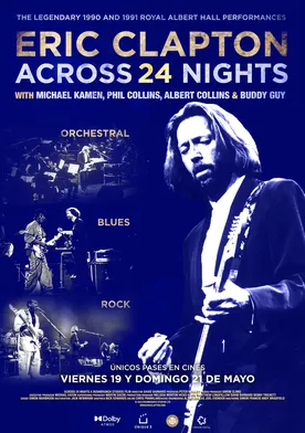 Poster Eric Clapton: Across 24 Nights