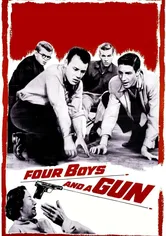 Poster Four Boys and a Gun