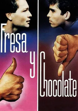 Poster Fresa y chocolate