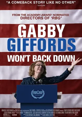 Poster Gabby Giffords Won't Back Down