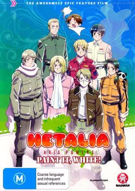 Poster Ginmaku Hetalia Axis Powers: Paint It, White!