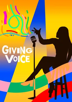 Poster Giving Voice: Competencia de monólogos en Broadway