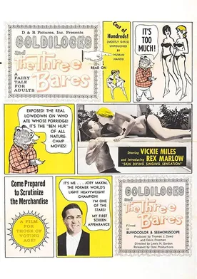 Poster Goldilocks and the Three Bares