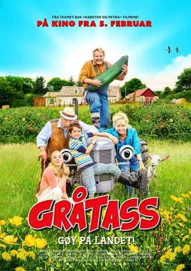 Poster Gråtass - Gøy på landet