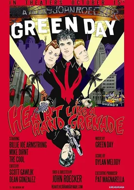 Poster Green Day: Heart Like a Hand Grenade